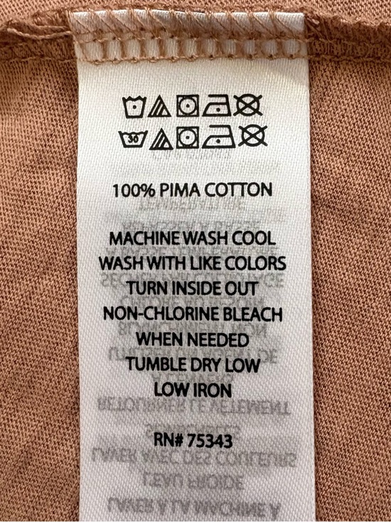 CHRISTIAN SIRIANO New York Pima Cotton Sleeveless Tank Top Relaxed Fit Large - Picture 5 of 7